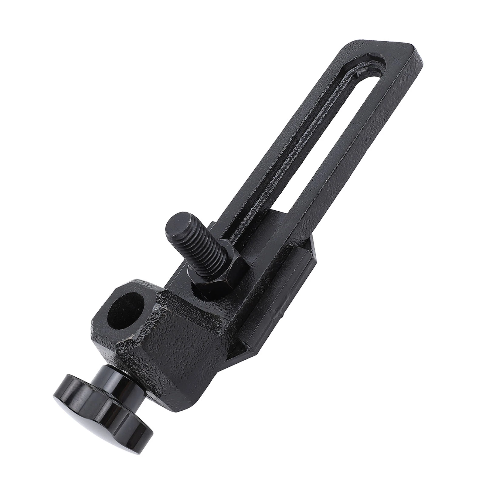 Woodworking Turning Lathe Tool Holder Base Household Cast Steel DIY Lathe Parts Accessories 20mm Square Round Hole