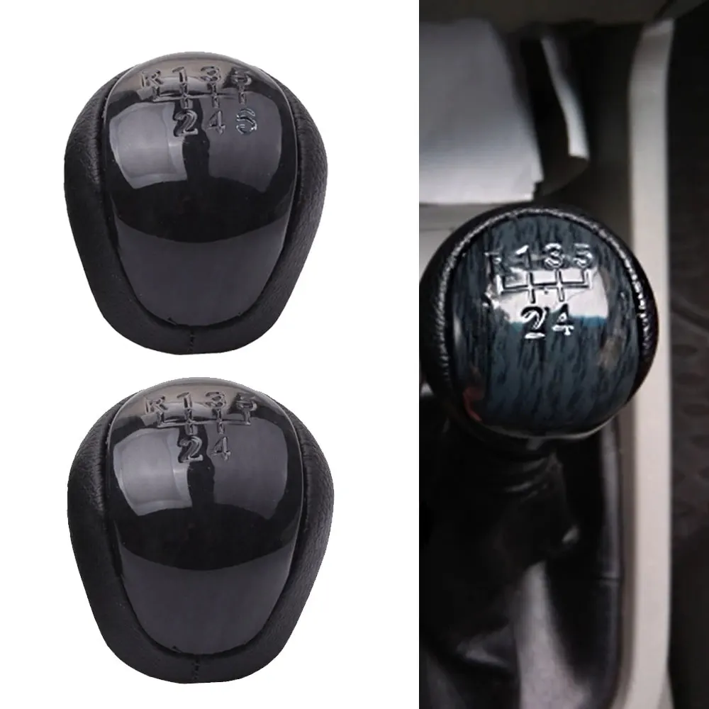 

1Pc Car Manual Gear Shift Knob Shifter Lever Pen Head Black Car Interior Accessories for Hyundai Elantra I30 for Kia Forte Soul