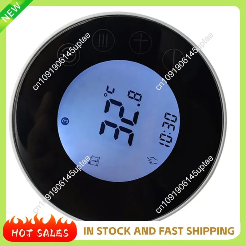 Régulateur de température de Thermostat d'intérieur rond Wifi N88R Tuya équipé d'une Application d'application intelligente