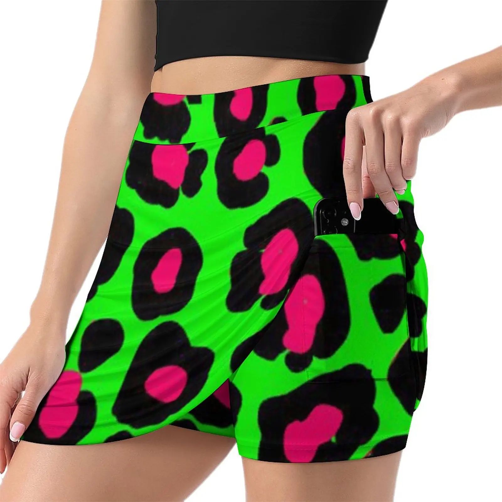 Zombie Leopard. Mini Skirt Skirt pants women's skirt 2025 trend elegant dresses for women Womens dresses