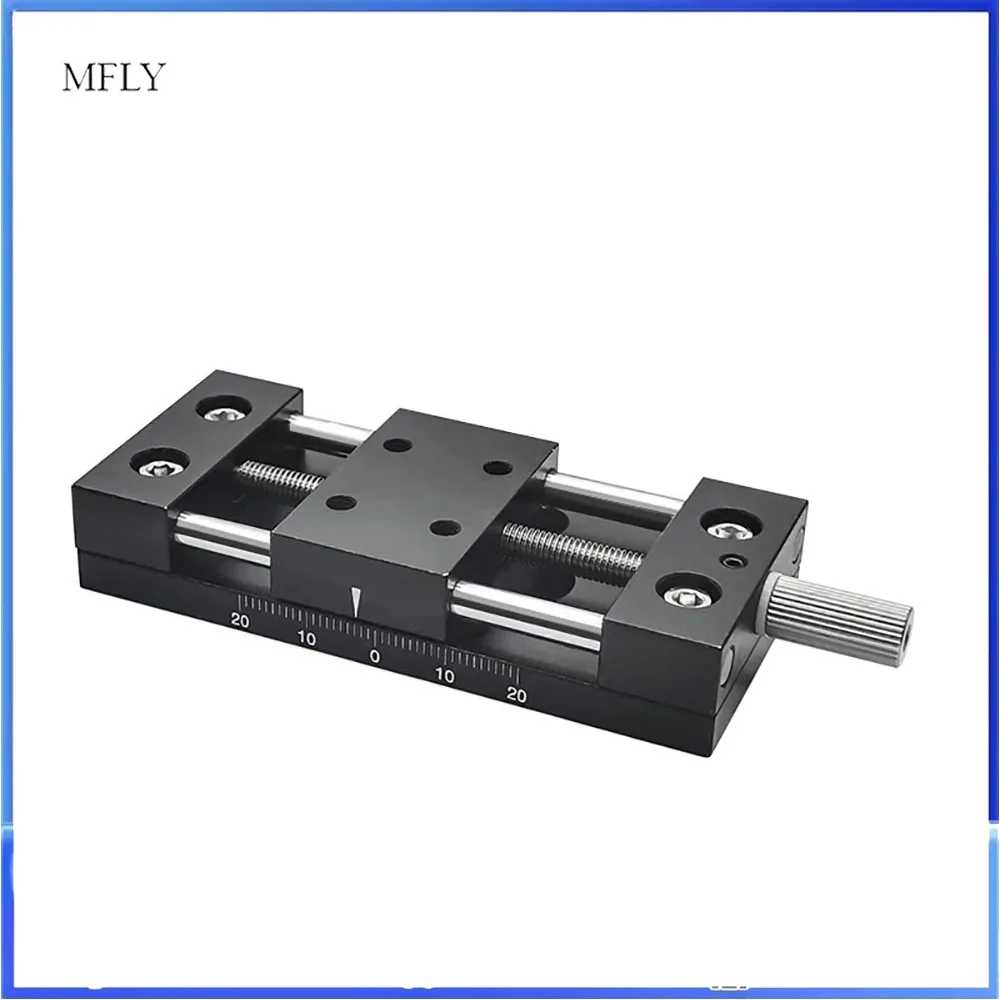 Fine‑Tuning Precision Sliding Table Micro Translation Stage Experiment Platform Stroke 35/65/95MM Manual X Axis Linear Stage