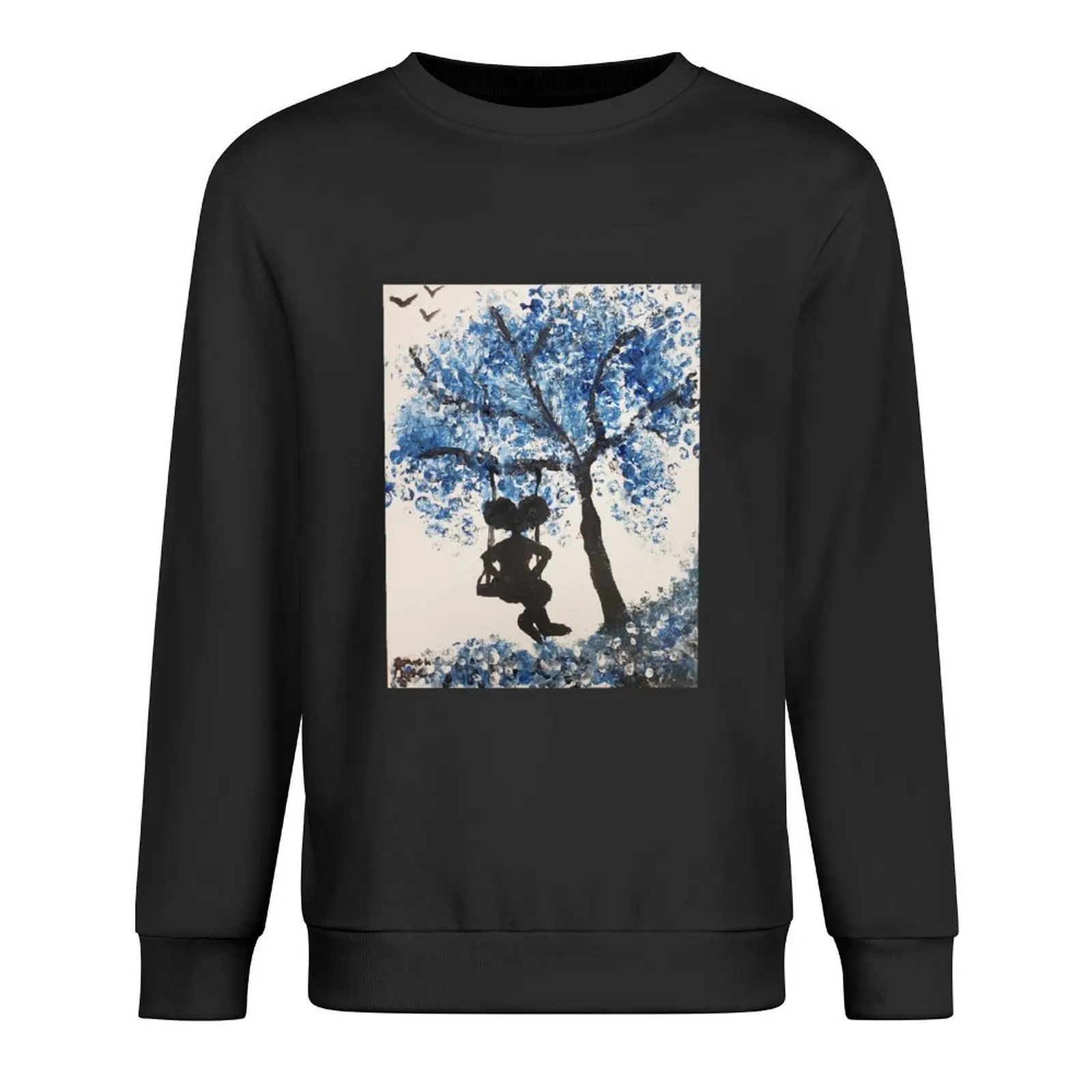 

Blue Days Pullover mens designer clothes anime clothes winter clothes for men men's sweatshirts