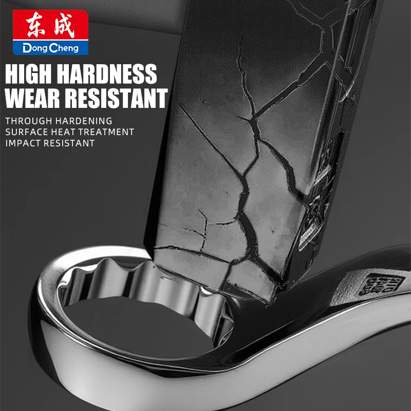 Double Box End Wrench 5.5-50mm Mirror Finish Drop Forged Tool Steel Through Hardened Chrome Plated Ring Spanner Set Hand Tool