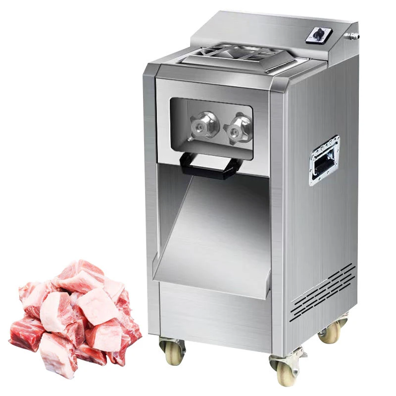 Including Tariffs Automatic Commercial Home Stainless Steel Fresh Salmon Meat Brisket Bacon Beef Sausage Slicer Cutting Machine