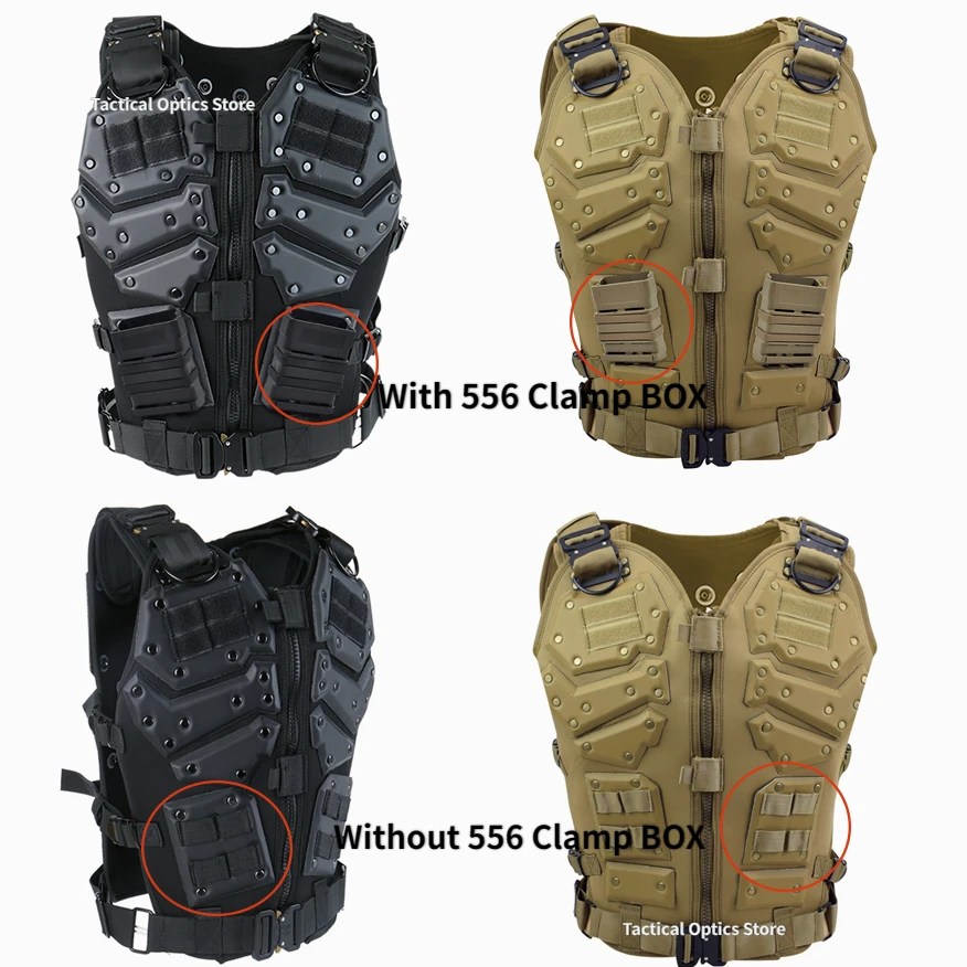 

Military Tactical Combat Vest Multi-functional Tactical Body Armor Outdoor Airsoft Paintball Training Cs Protection Equipment