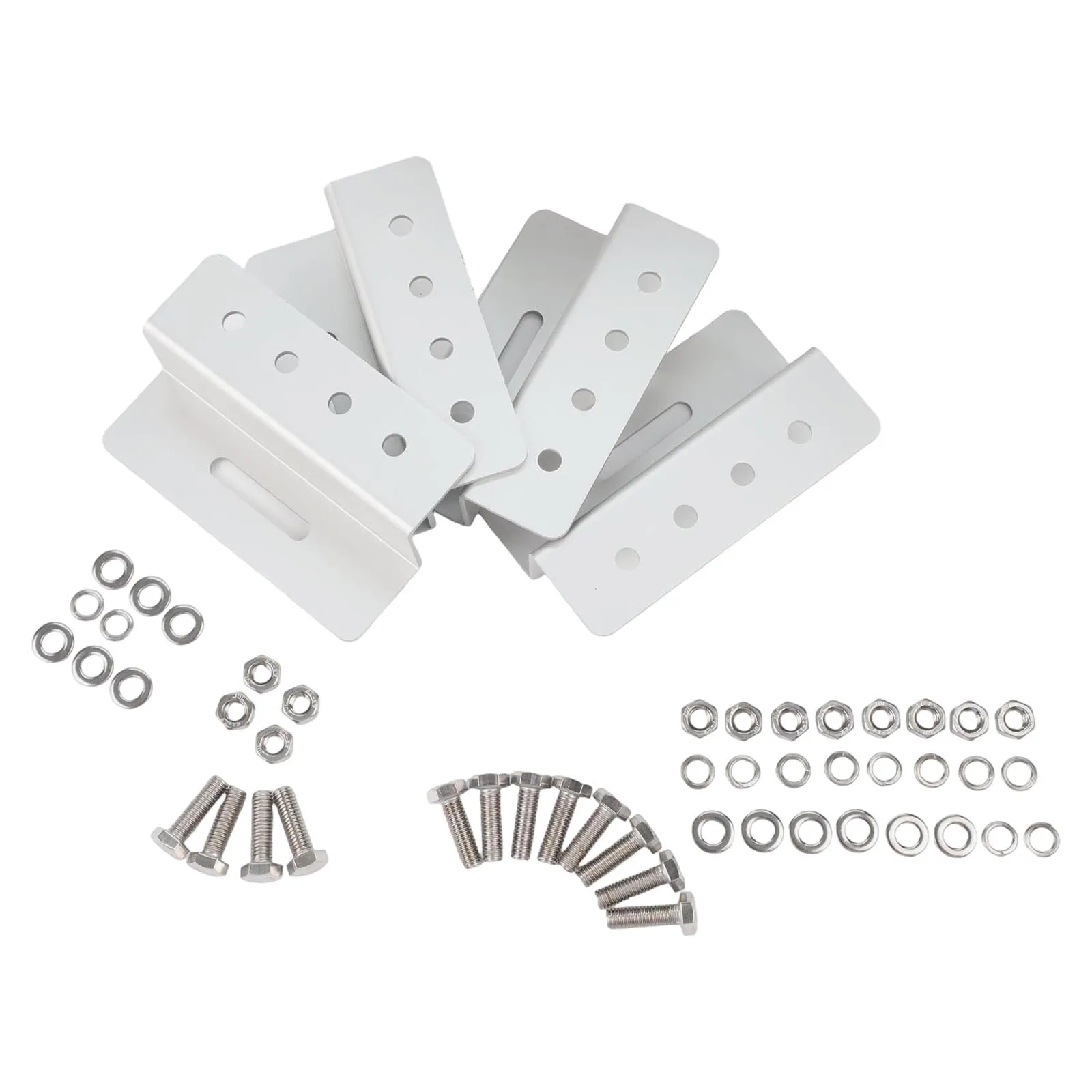 

Solar Panel Installation Aluminum Z Brackets Show As The Picture Includes Screws And Nuts Lightweight Mounting Solution For RVs