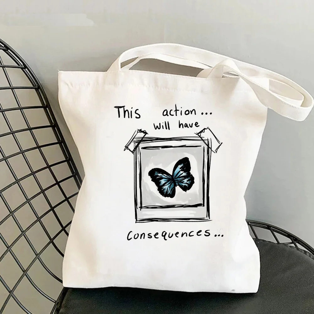 Life Is Strange tote bag sac cabas shoulder  reusable grocery bolsas de tela femme