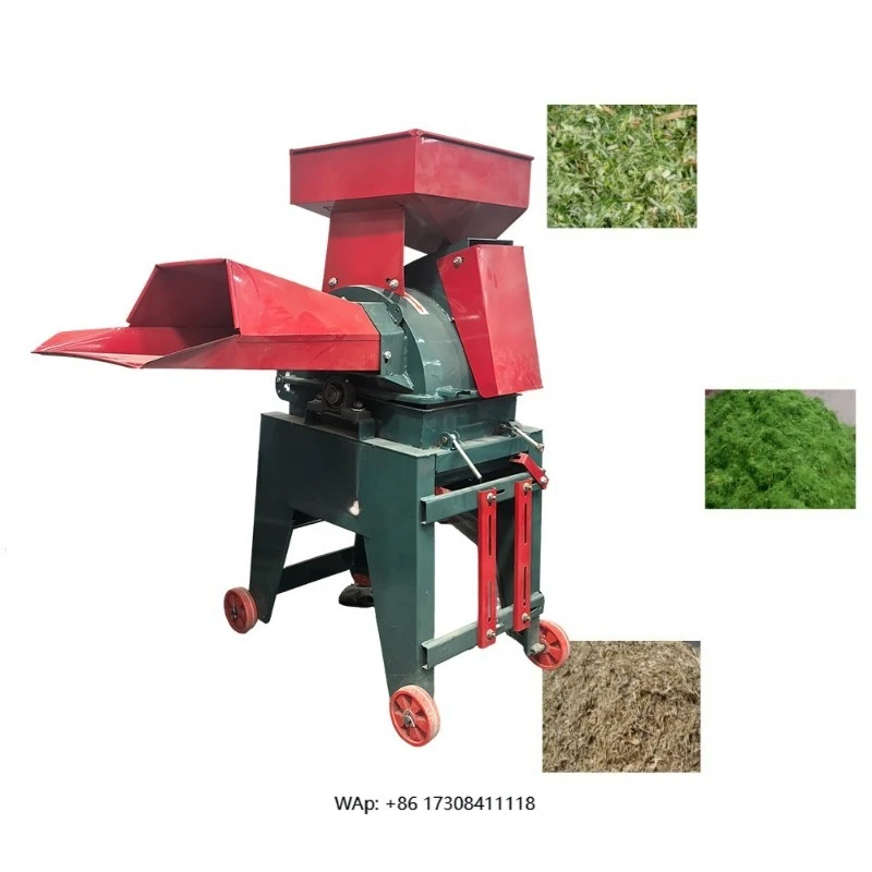 Automatic feed straw crushers, pulping machines, and grain grinders for poultry/livestock feed processing
