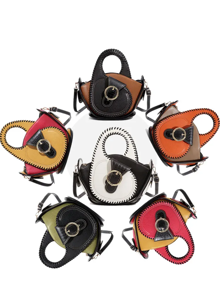 Bag Woman Shoulder Bag High-end Leather Purse Large Capacity Shopping Bag Fashion Designer Women\'s Top Handle Handbags Crossbody