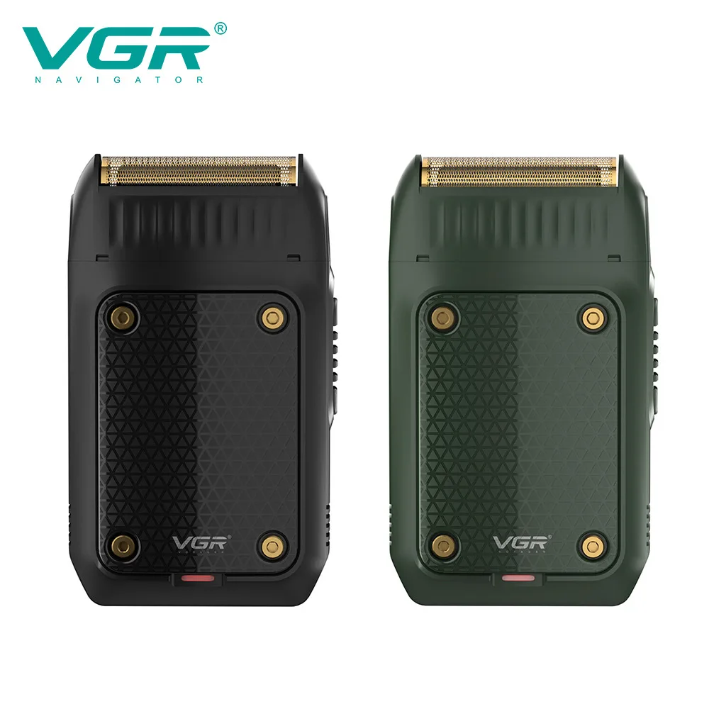 Vgr 353 Baard Scheerapparaat Professionele Haar Trimmer Elektrische Gezicht Scheermachine Heren Usb Opladen Veiligheid Scheerapparaat Voor Mannen - afbeelding 2