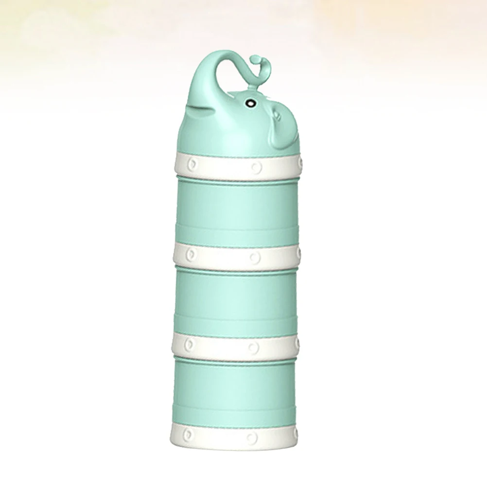 

Portable Milk Box 3 Layers Baby Container Safe PP Material Food Grade Non Milk Powder Box Leaking Snack Cups Storage