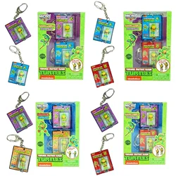 Mini Worlds Smallest Teenages Mutant Ninja Leonardo Da Vinci Raphael Classic Toys Shiman Series Miniatures Pendant Toy Gift