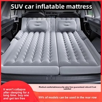 SUV Car Inflatable Bed Trunk Leveling Pad Mattress Sleeping Pad Car Converted Bed Foldable Car Travel Bed Camping Bed