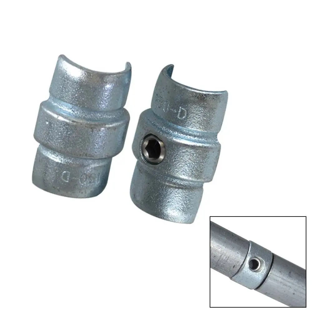 cast iron Steel pipe connectors No welding required Extension Steel pipe inner joint Directly inside Extend connector