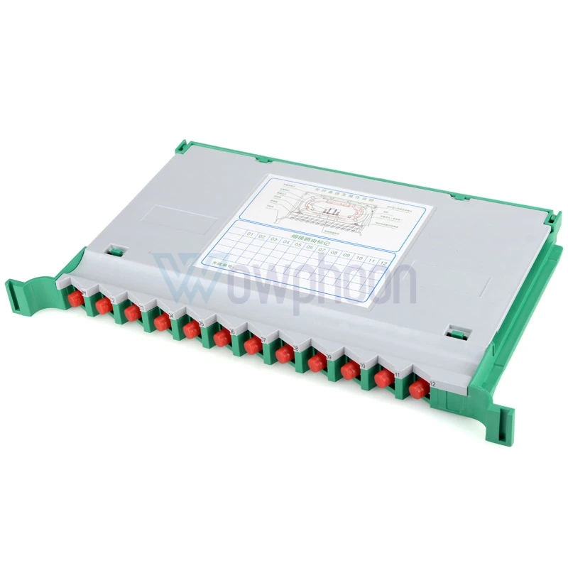 

Customized FC Fiber Optic Splice Tray, 12 Port Core, OM1, OM2, OM3, with FC APC, UPC Adapter, Pigtail