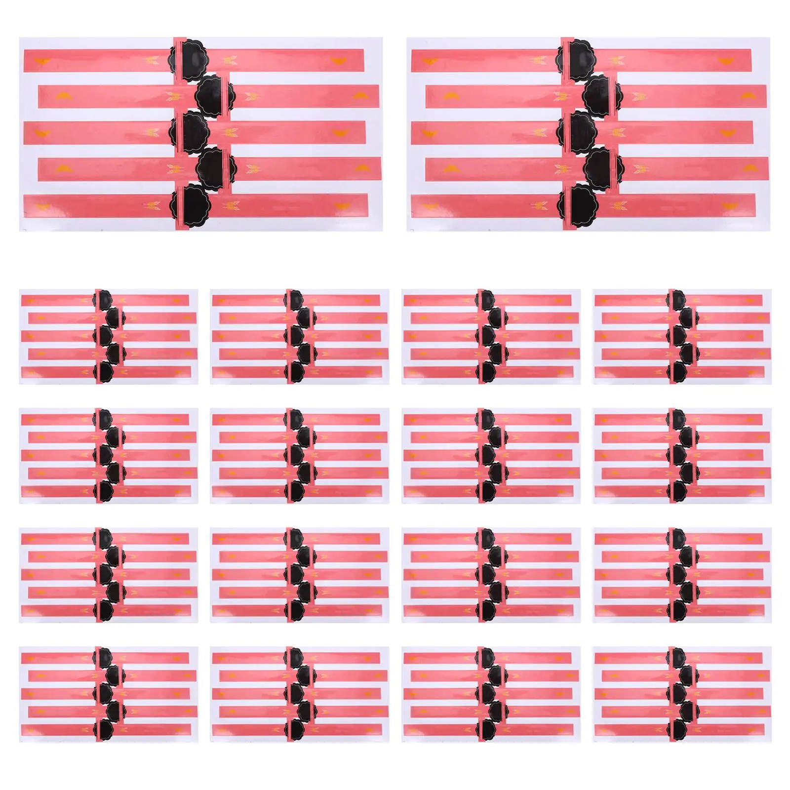 

100pcs Self Adhesive Baking Sealing Stickers for Cookie Cake Chocolate Treat Candy Bag Packaging Gifts Envelope Labels