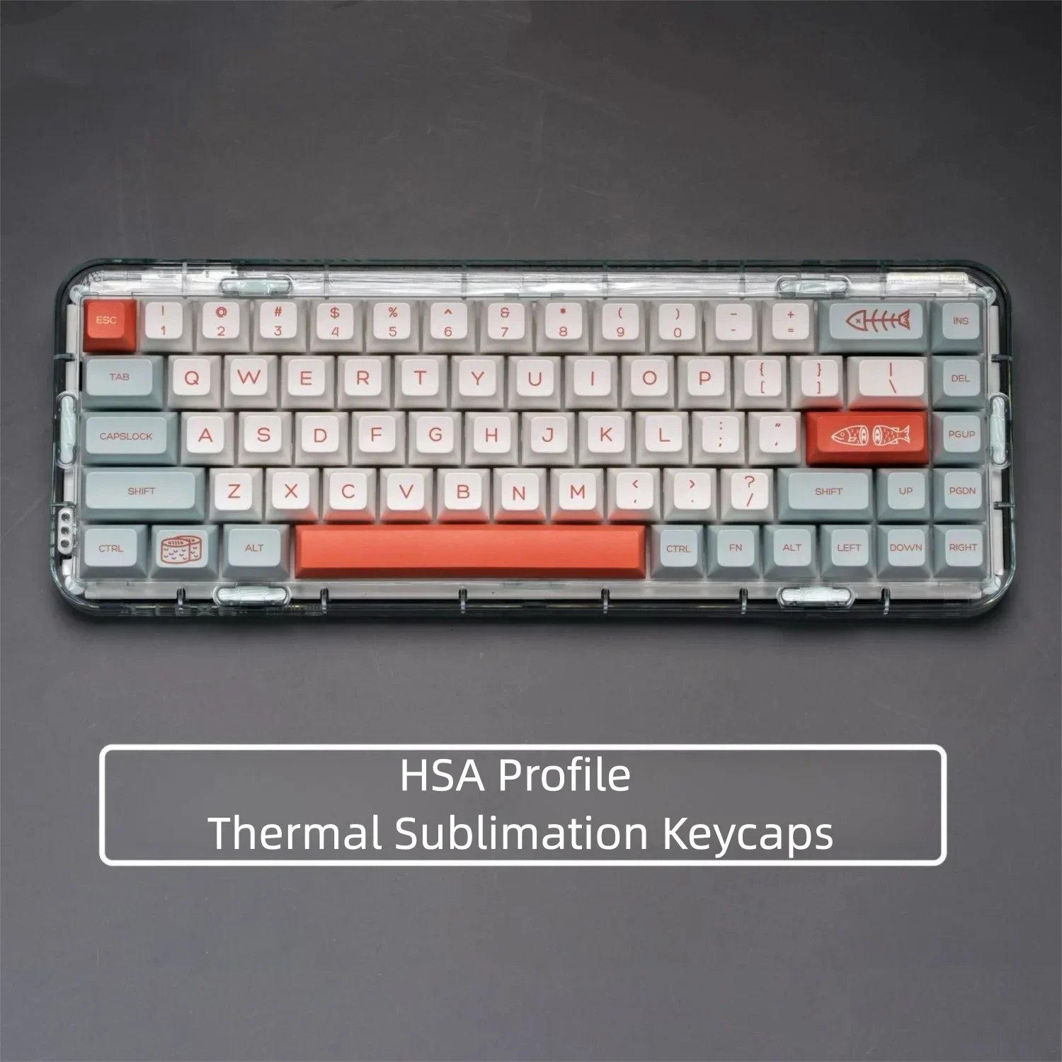 Minimalist HSA Profile Keycaps 132 Key PBT Thermal Sublimation Key Cap Customized MX Switch Gamer Mechanical Keyboard AJAZZ AULA
