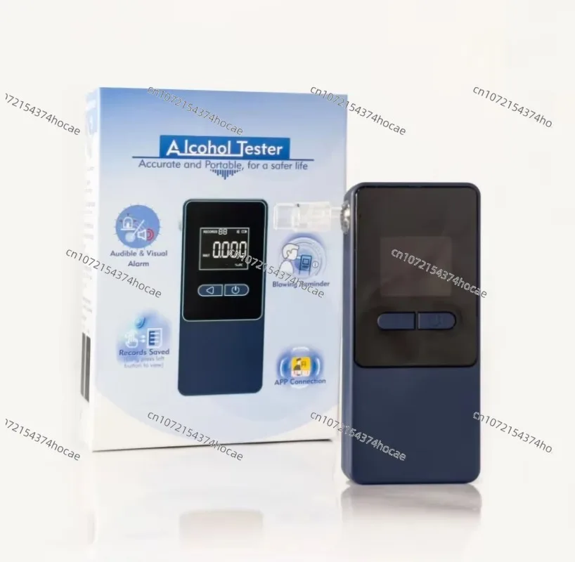 كاشف DUI الاحترافي متعدد الألوان لخلية الوقود AT808 جهاز تحليل الكحول المتقدم المتصل بالبلوتوث #6
