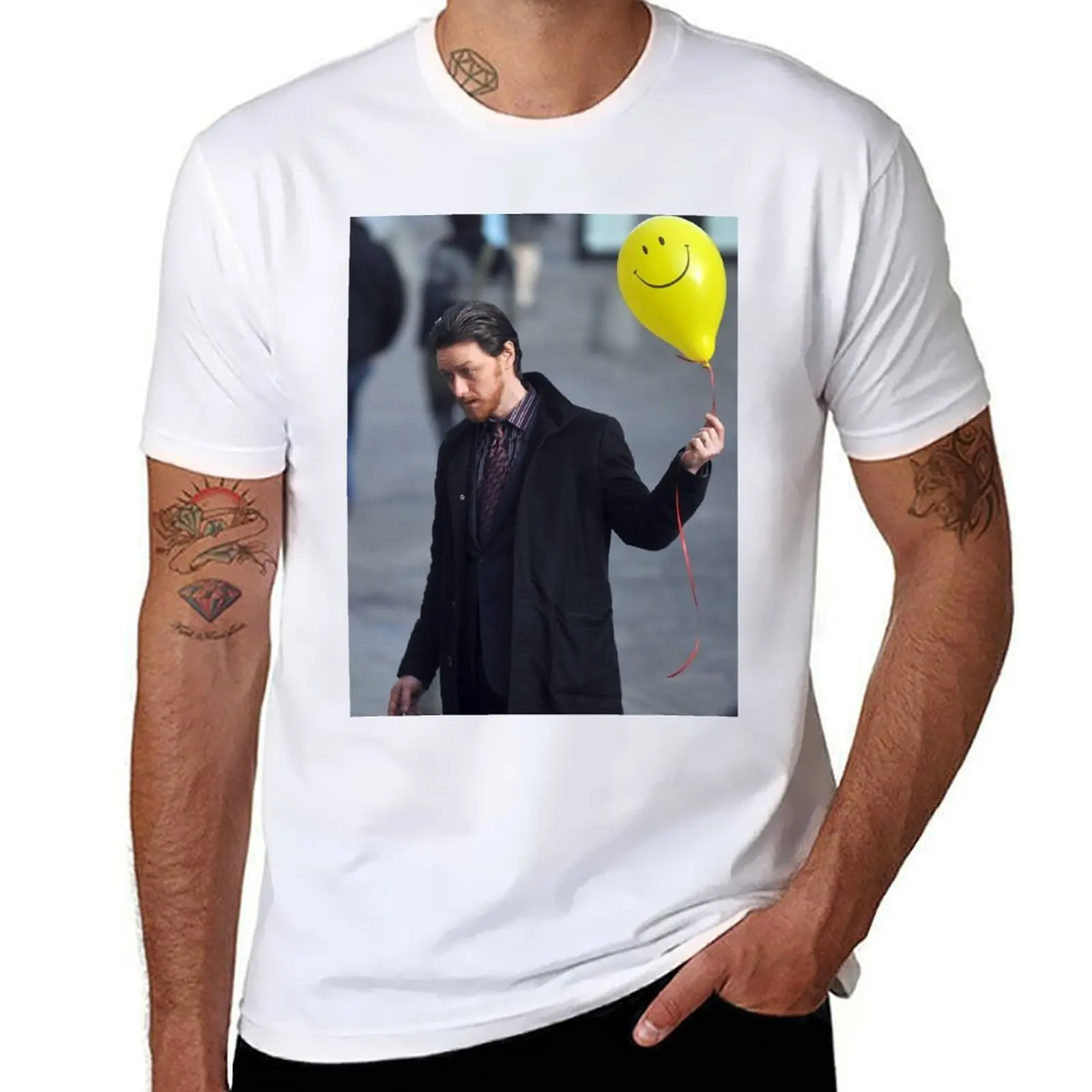 

mcavoy T-Shirt football t shirt summer top mens fashion