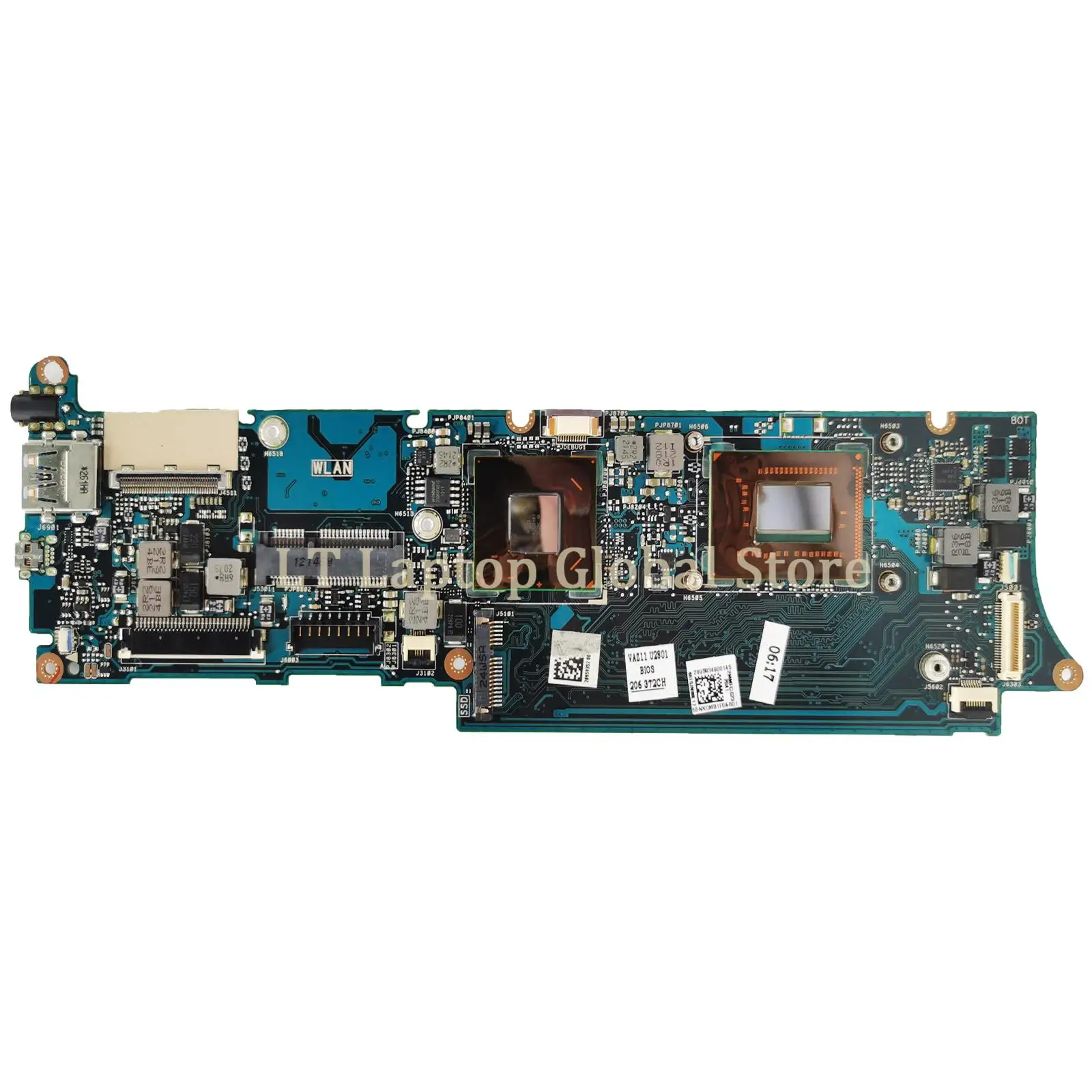 Notebook ux21a mainboard für asus ux21a bx21a Laptop Motherboard I3-3217U I5-3317U I7-3517U 4gb-ram