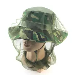 Fishing Caps Sun Hats Anti-Mosquito Fly Insect Face Protection Cover Mesh Net Camping Mosquito Head Net Hiking Fishing Tools