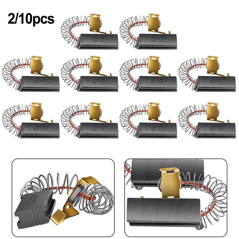 Vacuum Cleaner Part Carbon Brush Motor Carbon Brushe 2/10pcs 32*11*6mm Accessories Graphite Powder Replacement