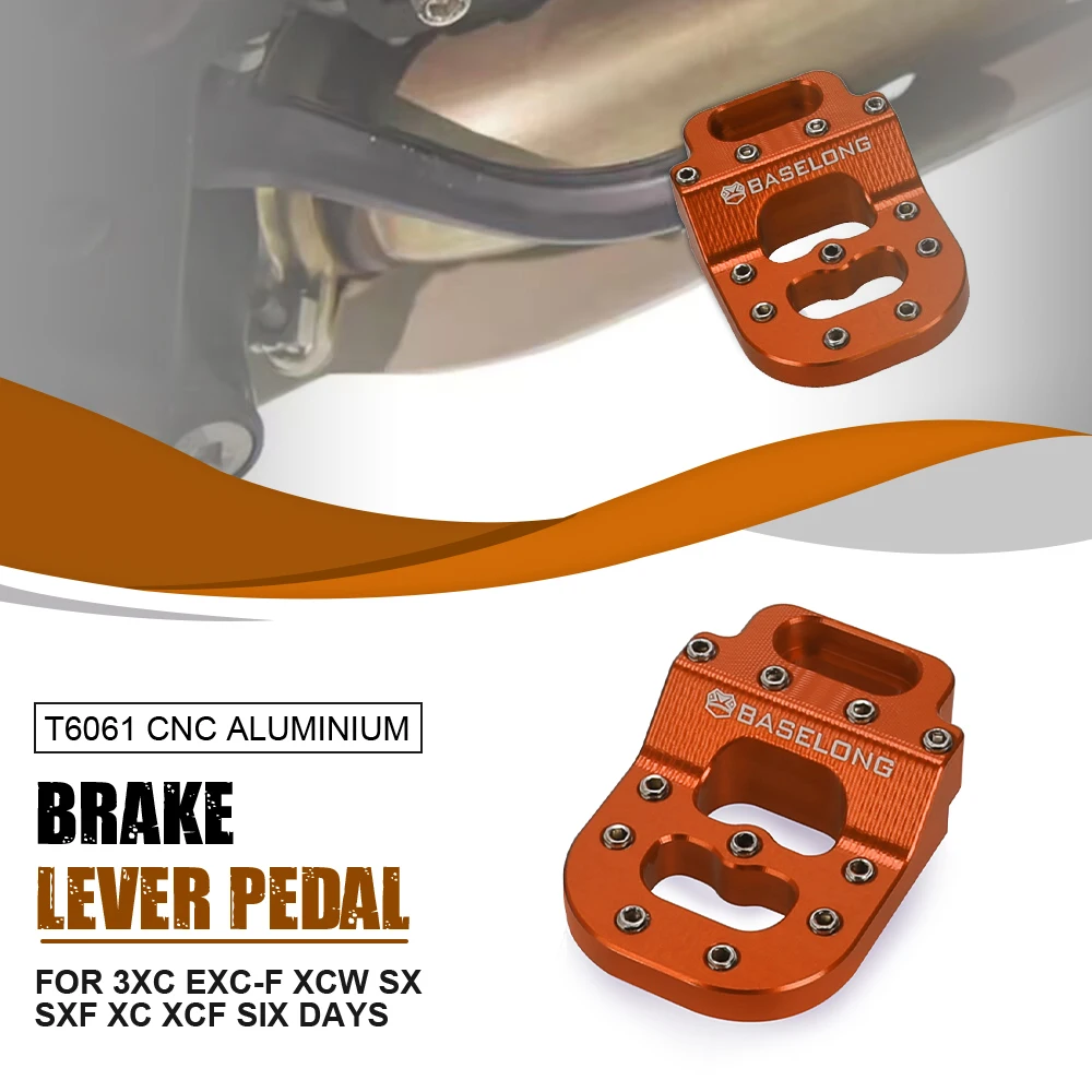 

For Husqvarna 701 Enduro LR Norden 901 2019-2023-2024 Motorcycle Rear Brake Pedal Extension DualControl Brake Lever Tip System