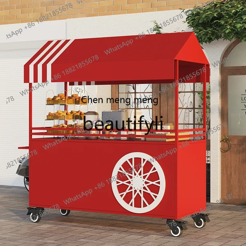 New arrive Night market stall trolley shopping mall market stall trolley stall mobile display stand