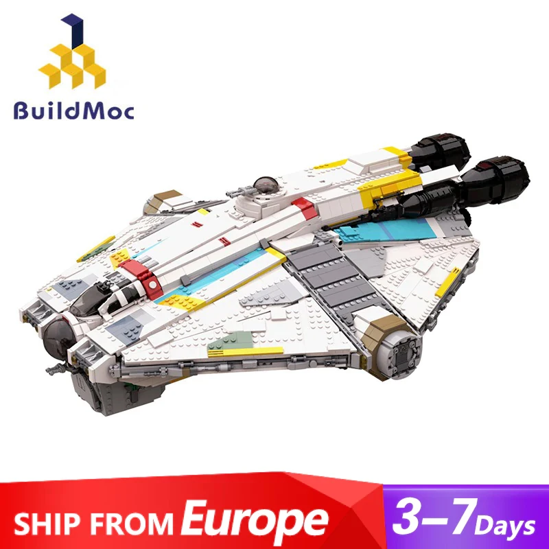 Technology Space War Series VCX-100 Ultimate Playset Ship Building Block Model MOC Fighter Aircraft  DIY Assemble Bricks Kid Toy