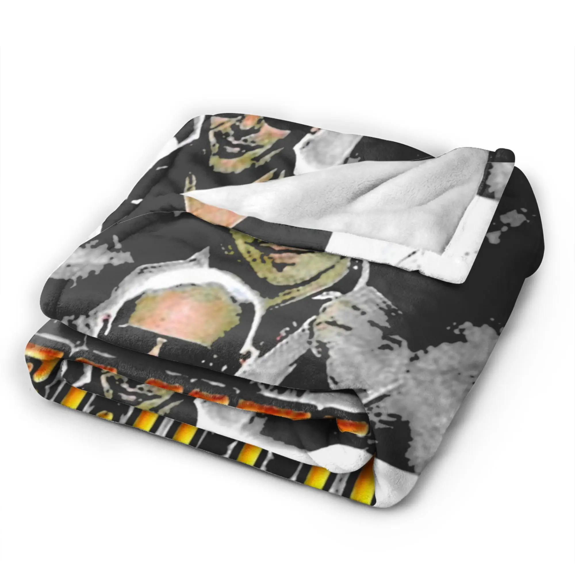 Soft Warm Blanket Camping Pitbull Mr.Worldwide Bedding Throws  Flannel Bedspread For Couch Chair Fluffy Sofa Bed Cover