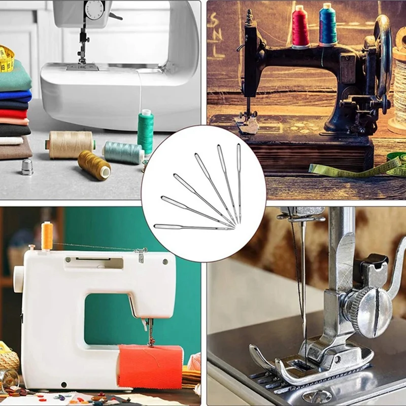 Sewing Machine Needles Jeans Universal Regular Point Sewing Needles Ball Point Head For Home Sewing Machine Supply