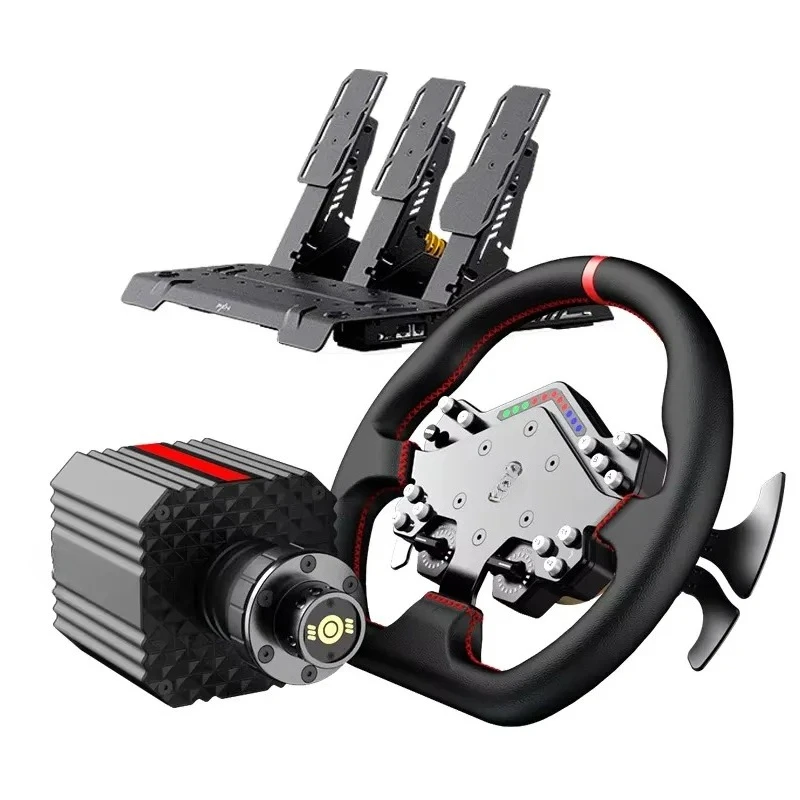 PXN VD6 Direct Drive Racing Wheel for Computer Platform High Performance Simulation Game Steering Wheel with Realistic Force