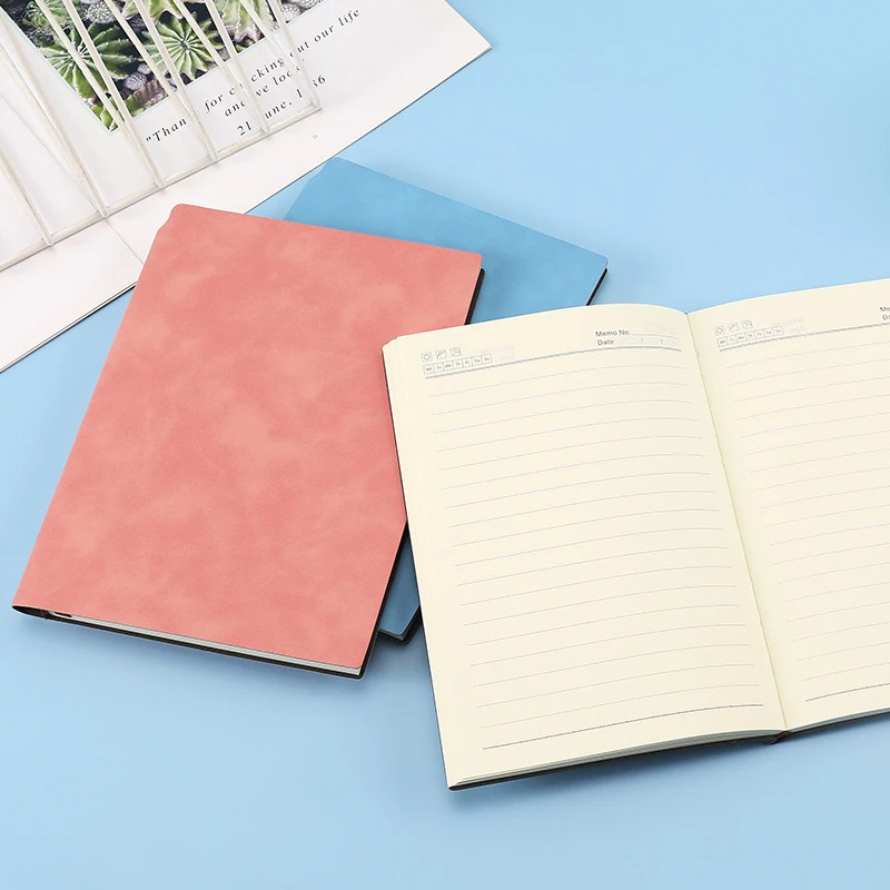 Multicolor Business Notebook A5 Portable Notebook Weekly Planner Stylish Office Notebooks Leather Notebook Office Supplies
