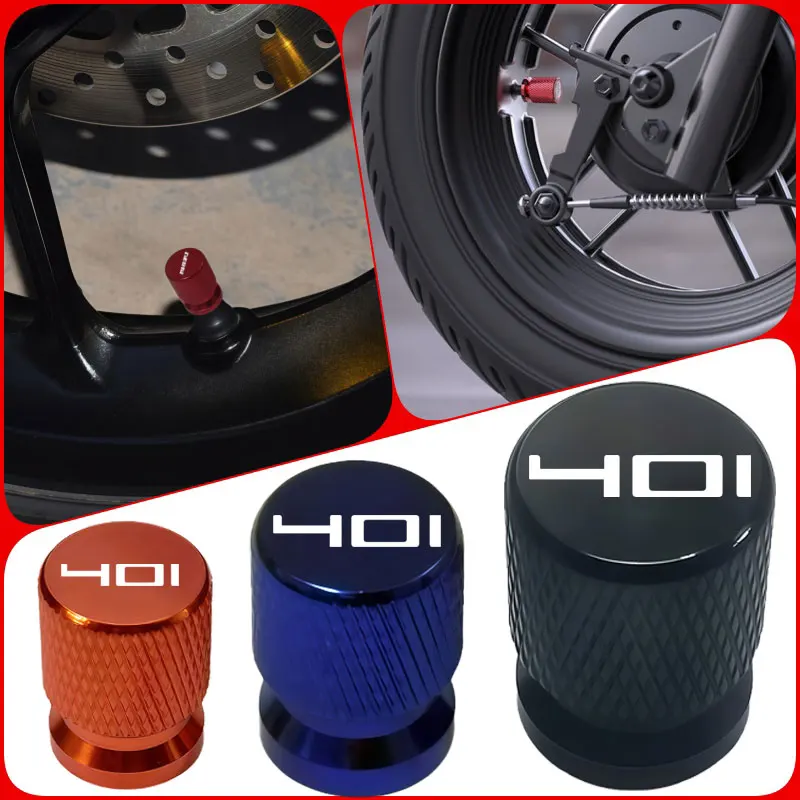 ハスクバーナ Svartpilen 401 VITPILEN 401 2018-2024 2022 2023 オートバイアルミ合金バルブバルブキャップアクセサリー