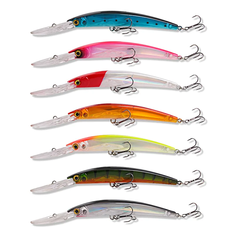 Swimbait flotante para lucio trolling – Imitación pececillos - imagen 4