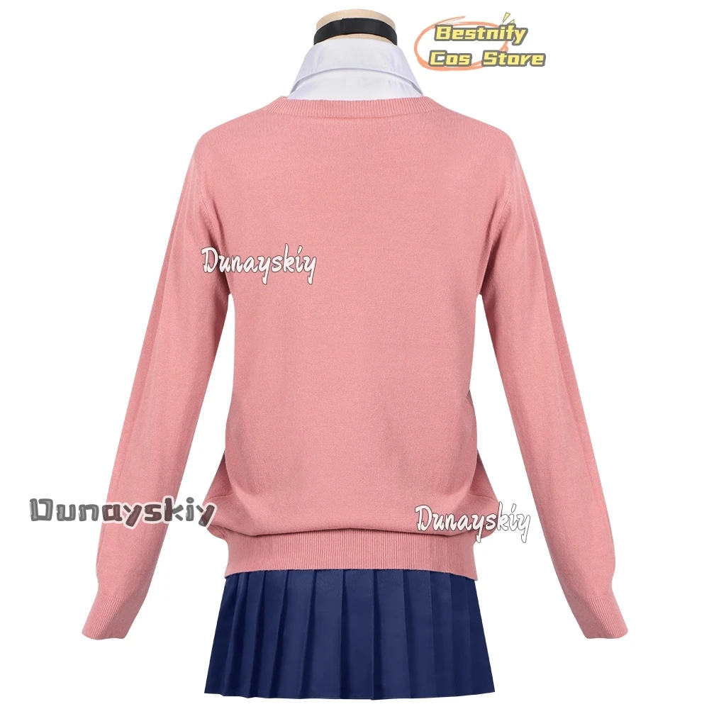 Anime Dandadan Cosplay Momo Ayase Kostuum JK Schooluniform Jurk Sweatshirts Van Grote Kwaliteit Pruiken Voor Halloween Kerst Meisje