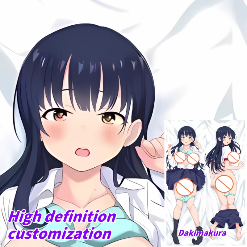 Dakimakura Anime The Dangers in My Heart Yamada Anna Double-sided Print Of Life-size Body Pillowcase Gifts Can be Customized