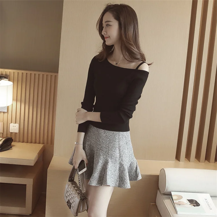 

Sweaters Jumpers Pullovers Woman Jerseys For Cashmere Hollow Out Party Nightclub Evening Gothic Cutout Tops Spooky Fall Leisure