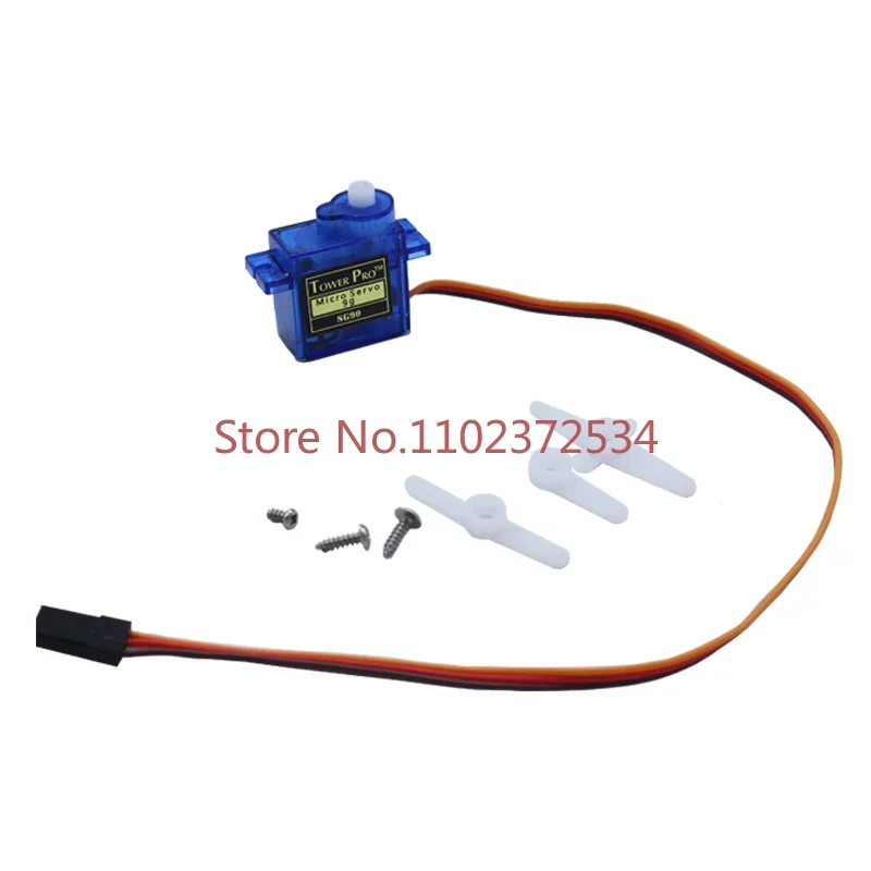 10PCS  SG90 servo/180 degree 360 degree continuous rotation: MicroPython/PyBoard/MicroBit accessories