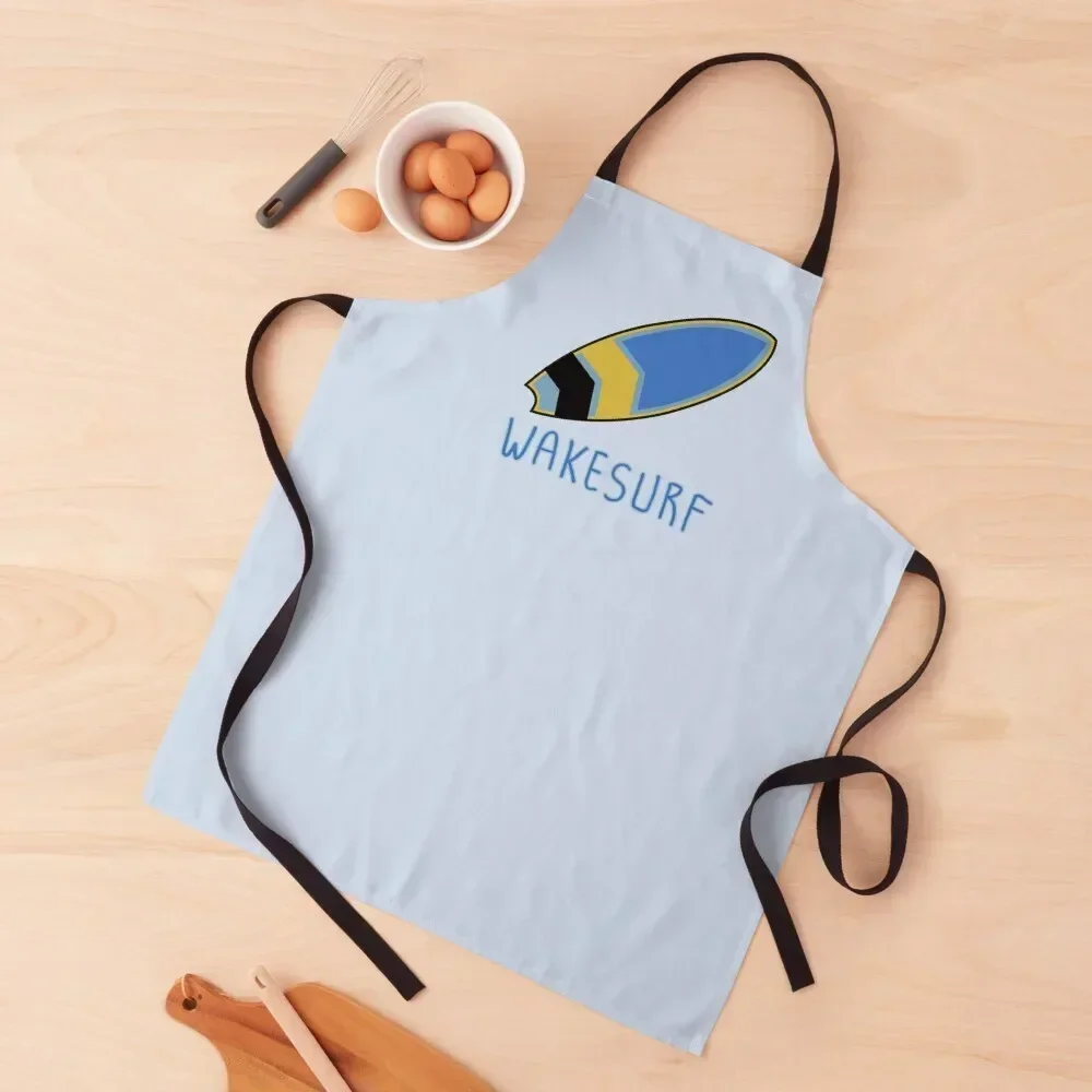 

Wakesurfing Apron Kitchen New 2022 Year cooks clothes Apron
