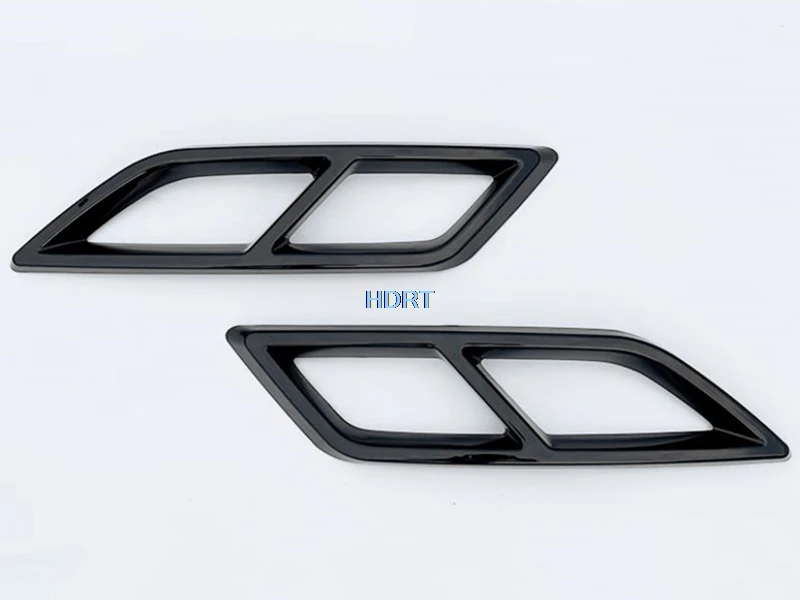 Car Styling Tail Throat Exhaust Pipe Frame Rear Surround Back Lip Cover Accessories Exterior Sticker For Chery Arrizo 8 2022 +