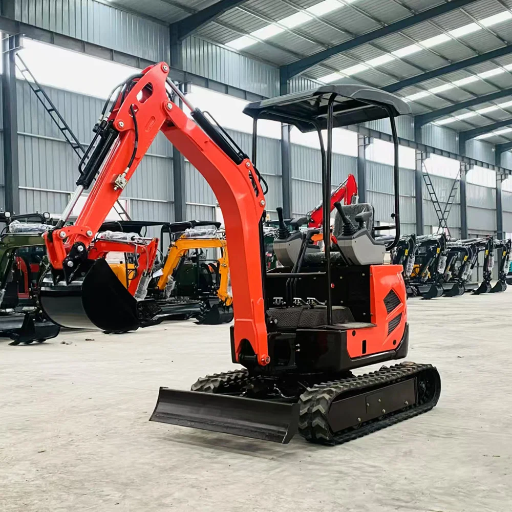 Spot Wholesale Kubota Excavators Machinery Micro Excavator 0.8 Ton Mini Digger Excavator