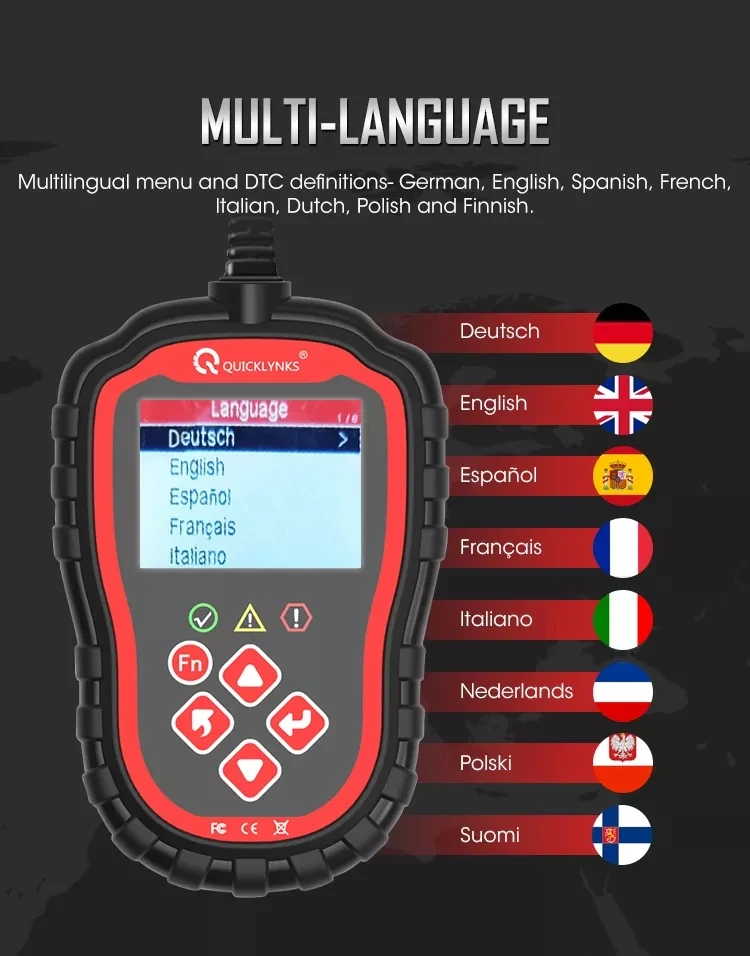 New IKiKin Auto OBD2 Scanner T41 Car Diagnostic Tools Applicable to All OBD Protocol Vehicles