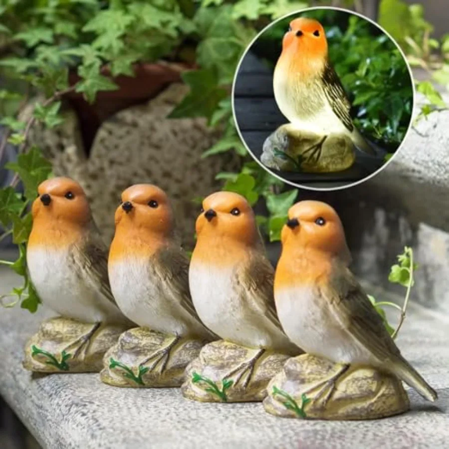 

Solar Bird Garden Statue with Lights, for Mom Grandma, Waterproof Outdoor Decor for Yard Patio Lawn, Unique Garden Gifts for Mo