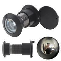 28mm Solid Brass 220 Degree High Definition Door Viewer Security Peek Peep Holes for 1.56inch to 2.24inch Door Thickness