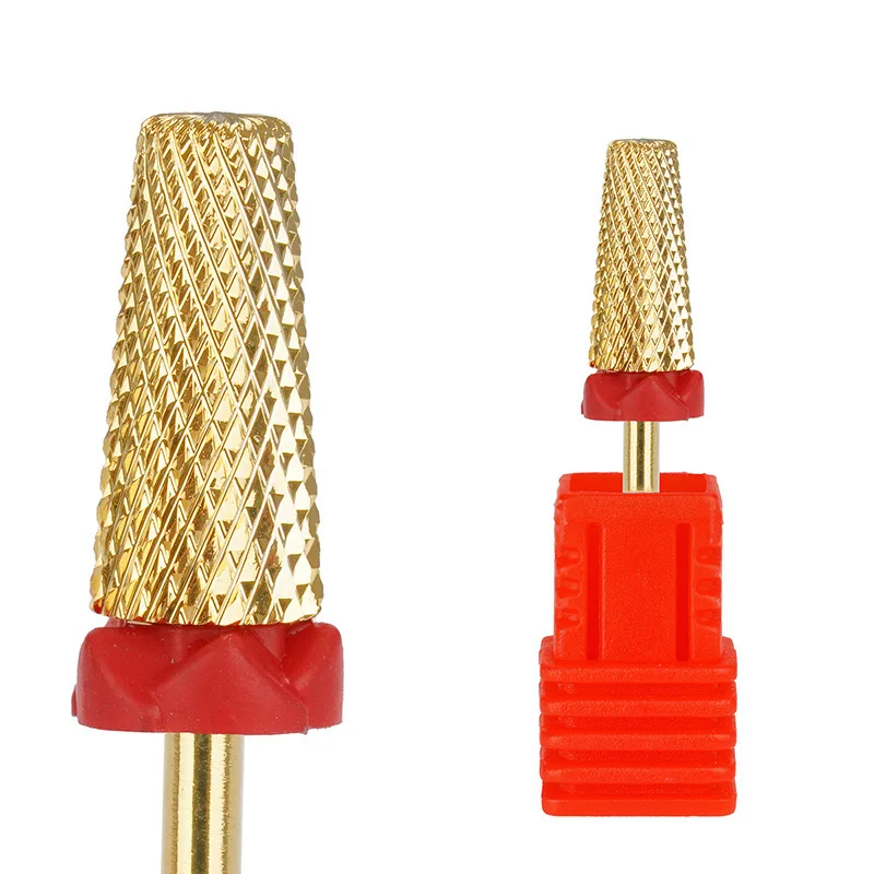 5 in 1 카바이드 텅스텐 강철 네일 드릴 비트 매니큐어 젤 제거 UV 젤 네일 드릴 비트 밀링 커터 액세서리