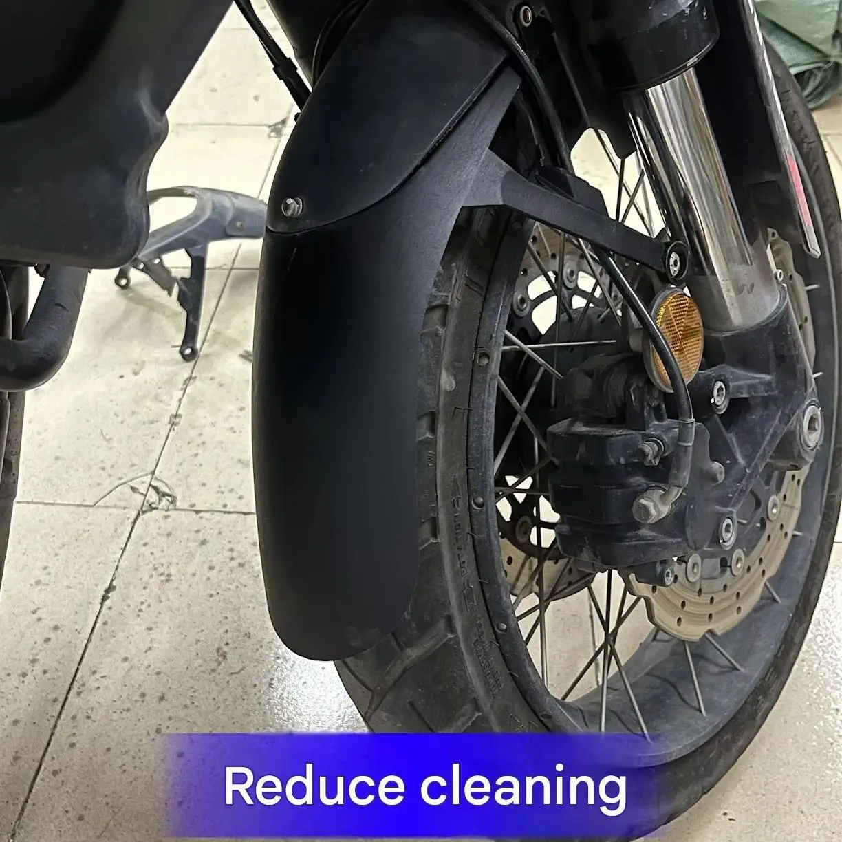 For QJMOTOR SRT 500/700/TRK 702, the accessory for extending the front fender has no impact on the front mud flaps.
