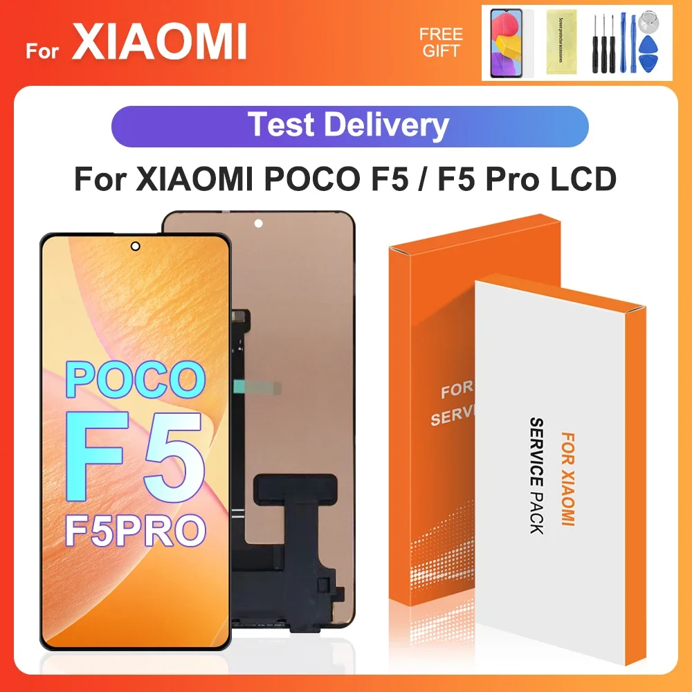 

For Xiaomi Poco F5 6.67 For ‎Poco F5 23049PCD8G 23049PCD8I LCD Display Touch Screen Digitizer Assembly Replacement