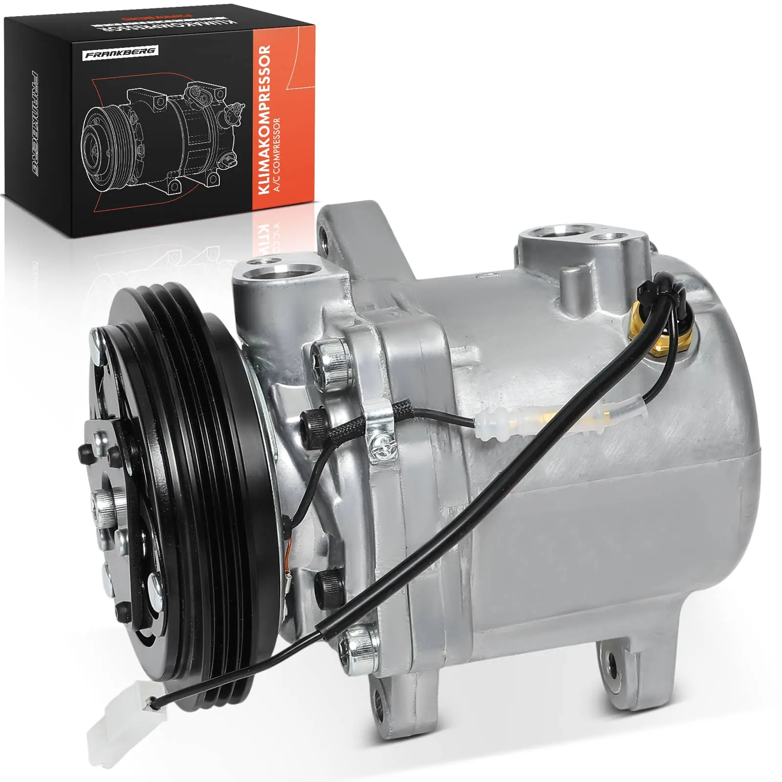Frankberg 1x klimaatcompressor voor Smart Fortwo 450 0.6L-0.8L Roadster 452 0.7L 2003-2007 A1602300111 A1602300011 1602300011