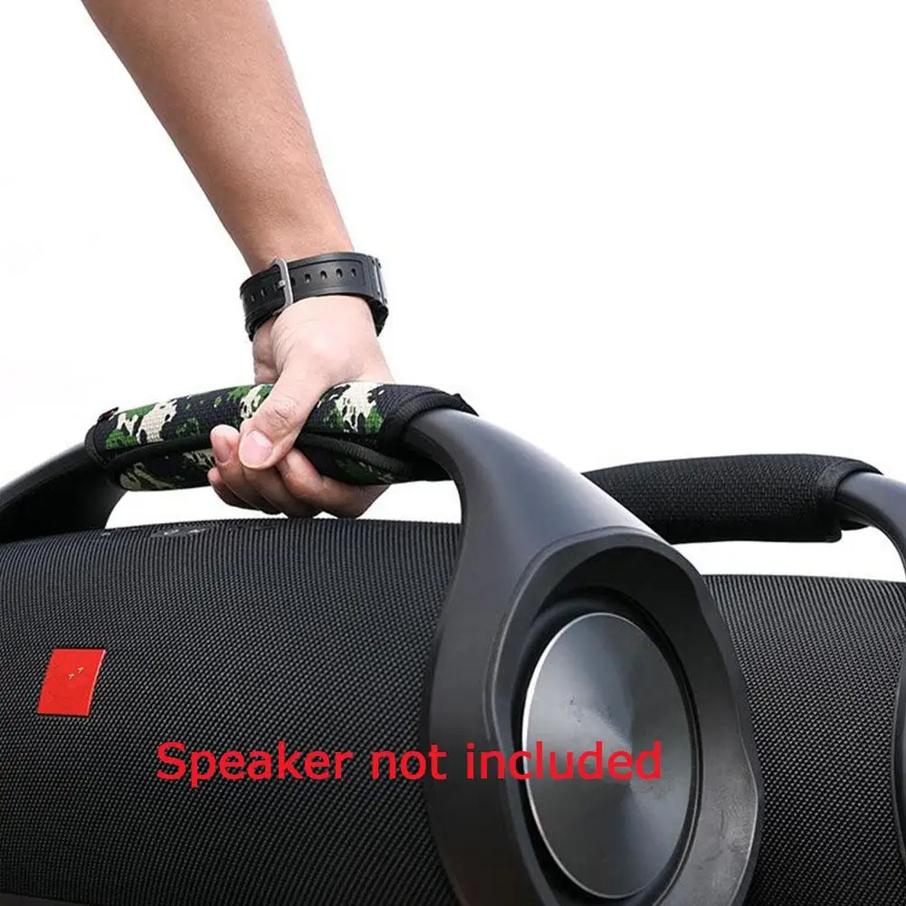Tali Pegangan Speaker untuk Boombox1/2/3 Speaker Nirkabel Lengan Pelindung Antiselip Aksesori Audio Bantalan Gelang Yang Dipertebal